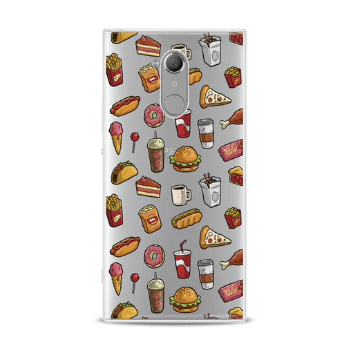 Lex Altern Tasty Food Pattern Sony Xperia Case