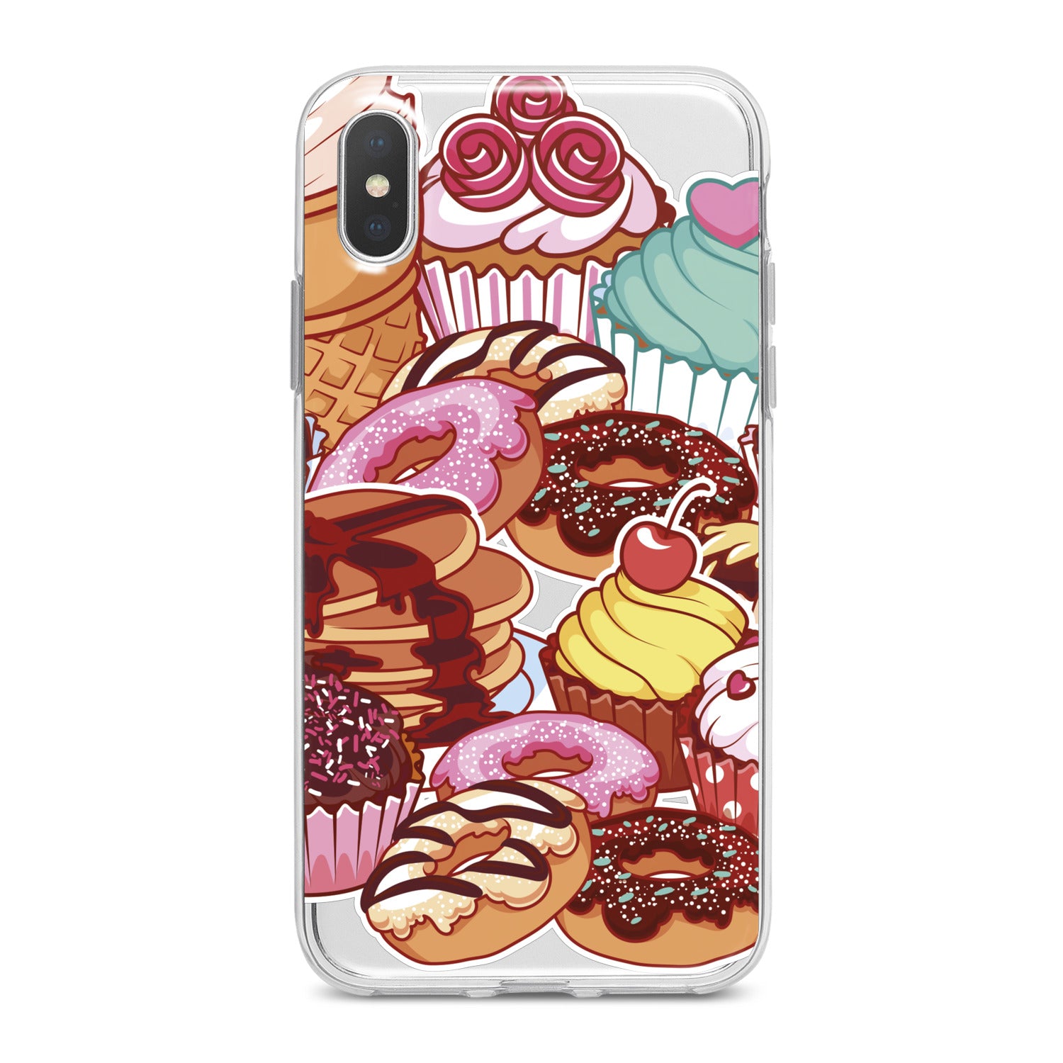 Lex Altern Sweet Donut Phone Case for your iPhone & Android phone.
