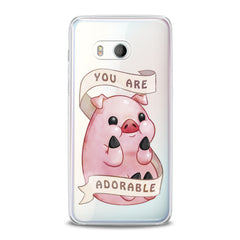 Lex Altern Cute Pink Pig HTC Case