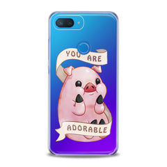 Lex Altern TPU Silicone Xiaomi Redmi Mi Case Cute Pink Pig