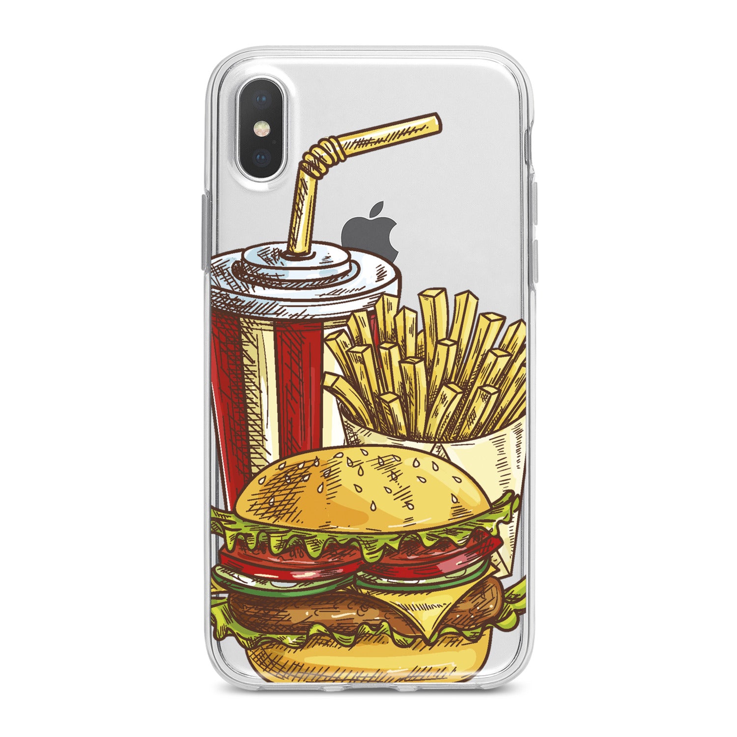 Lex Altern Tasty Burger Phone Case for your iPhone & Android phone.