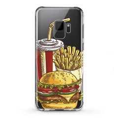 Lex Altern TPU Silicone Samsung Galaxy Case Tasty Burger