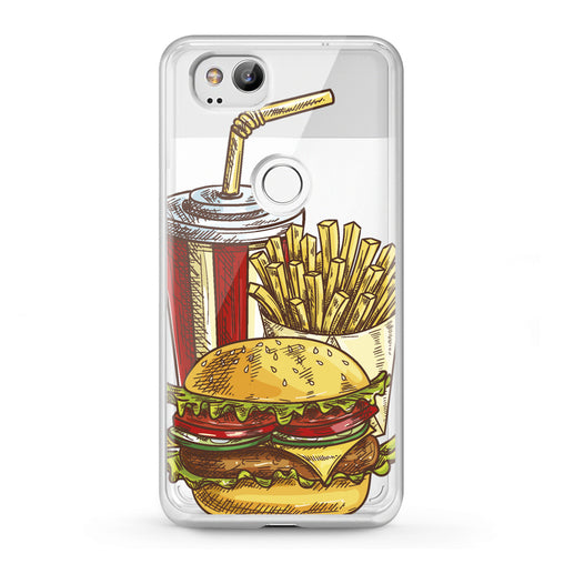 Lex Altern Google Pixel Case Tasty Burger