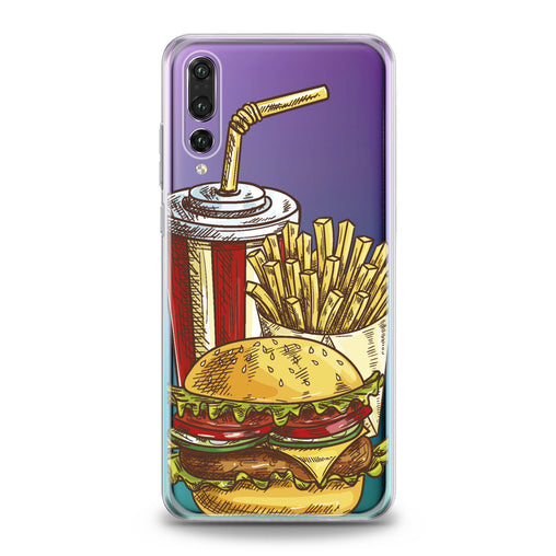 Lex Altern Tasty Burger Huawei Honor Case