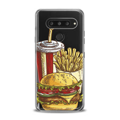 Lex Altern TPU Silicone LG Case Tasty Burger