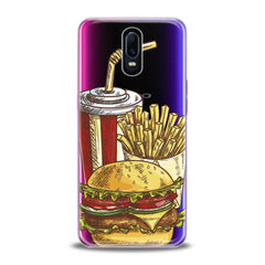 Lex Altern TPU Silicone Oppo Case Tasty Burger