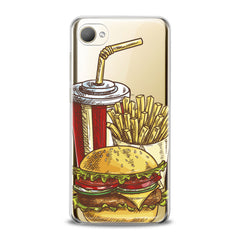 Lex Altern TPU Silicone HTC Case Tasty Burger