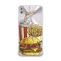 Lex Altern TPU Silicone Asus Zenfone Case Tasty Burger