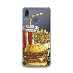 Lex Altern TPU Silicone Asus Zenfone Case Tasty Burger
