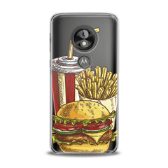 Lex Altern TPU Silicone Motorola Case Tasty Burger