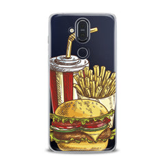 Lex Altern TPU Silicone Nokia Case Tasty Burger