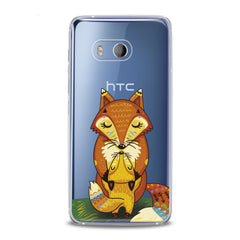 Lex Altern TPU Silicone HTC Case Fox Love