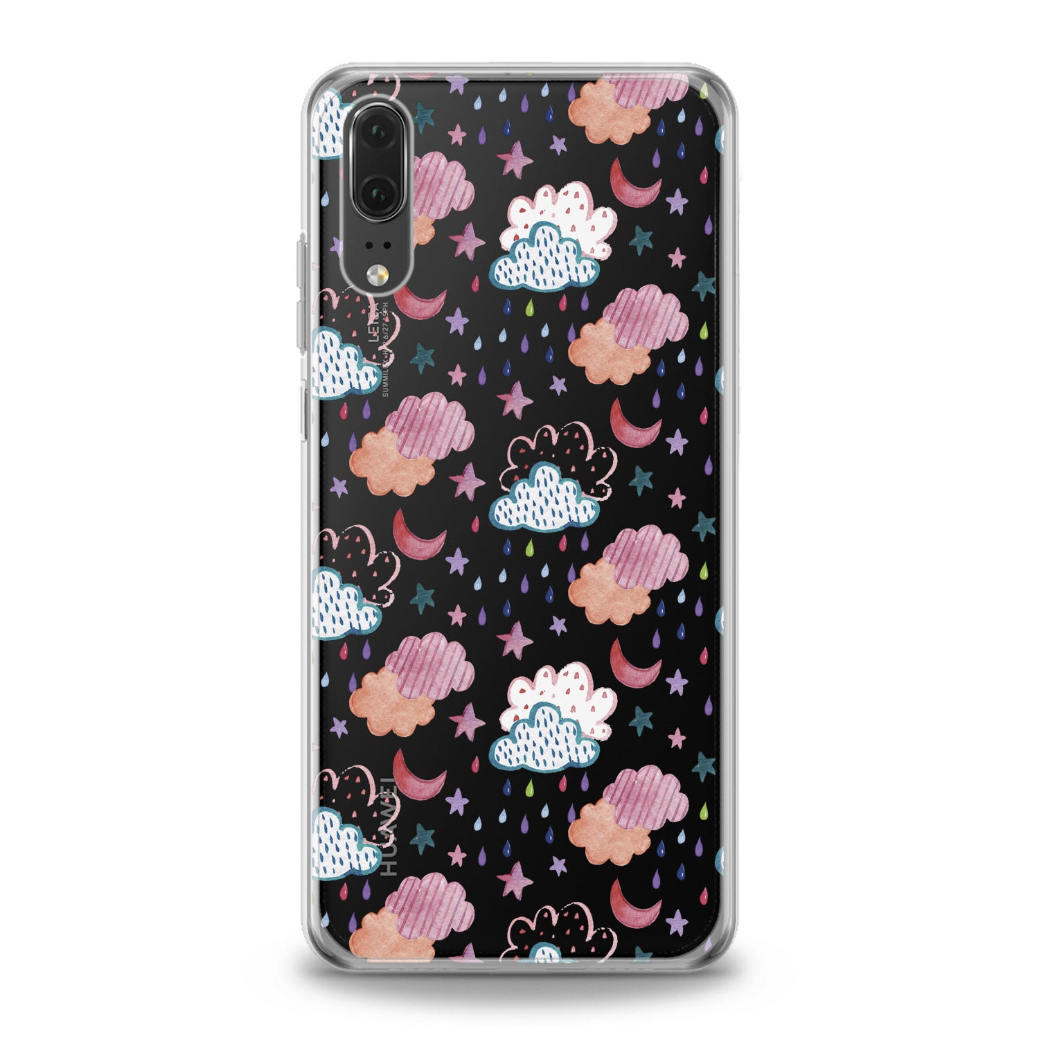 Lex Altern Cute Clouds Huawei Honor Case