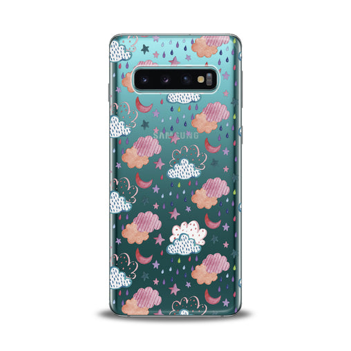 Lex Altern Cute Clouds Samsung Galaxy Case