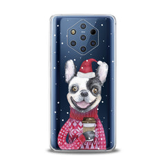 Lex Altern TPU Silicone Nokia Case Happy Dog Santa