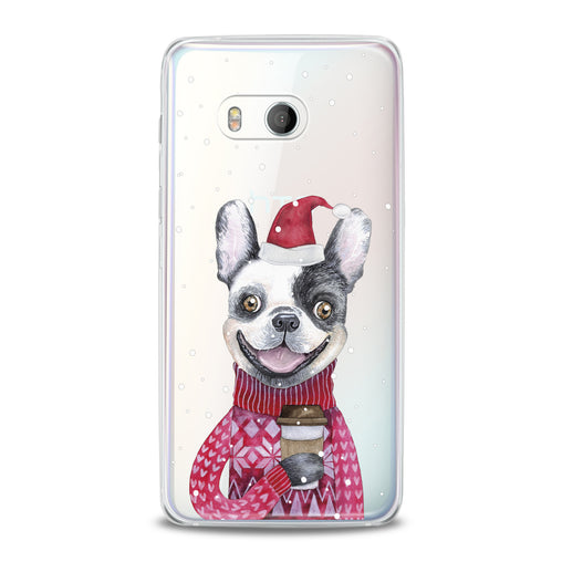 Lex Altern Happy Dog Santa HTC Case