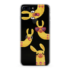 Lex Altern Funny Yellow Llama Phone Case for your iPhone & Android phone.