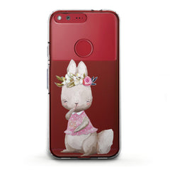 Lex Altern TPU Silicone Google Pixel Case Adorable Bunny