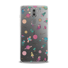 Lex Altern TPU Silicone Phone Case Colorful Space