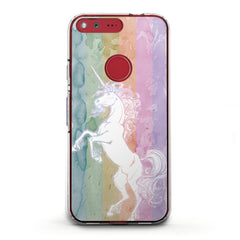 Lex Altern TPU Silicone Phone Case Watercolor Cute Unicorn