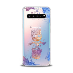 Lex Altern TPU Silicone Samsung Galaxy Case Pink Groot