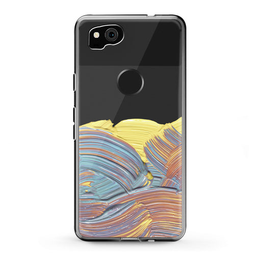 Lex Altern Google Pixel Case Colored Abstract Paint