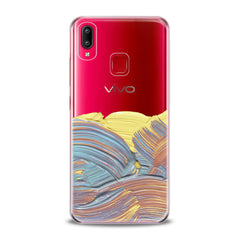 Lex Altern TPU Silicone VIVO Case Colored Abstract Paint