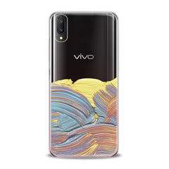 Lex Altern TPU Silicone VIVO Case Colored Abstract Paint