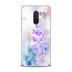 Lex Altern TPU Silicone Xiaomi Redmi Mi Case Watercolor Violet Flowers
