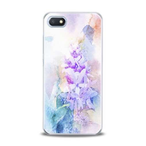 Lex Altern Watercolor Violet Flowers Xiaomi Redmi Mi Case