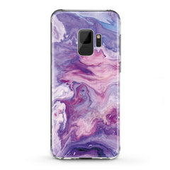 Lex Altern TPU Silicone Samsung Galaxy Case Abstract Violet Print
