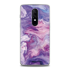 Lex Altern TPU Silicone OnePlus Case Abstract Violet Print
