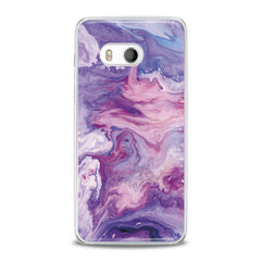 Lex Altern Abstract Violet Print HTC Case