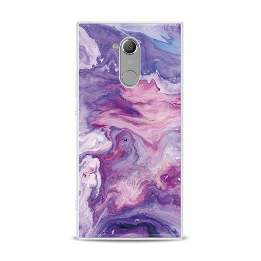 Lex Altern Abstract Violet Print Sony Xperia Case