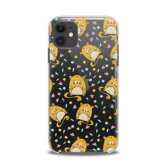 Lex Altern TPU Silicone iPhone Case Yellow Hamsters