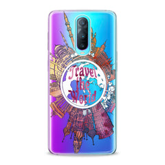 Lex Altern TPU Silicone Oppo Case Traveling Pattern