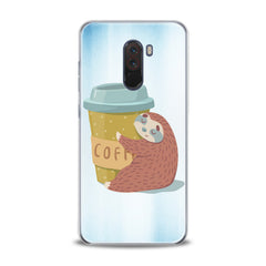 Lex Altern TPU Silicone Xiaomi Redmi Mi Case Coffe Sloth