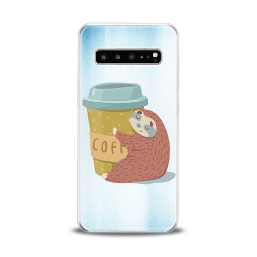 Lex Altern Coffe Sloth Samsung Galaxy Case