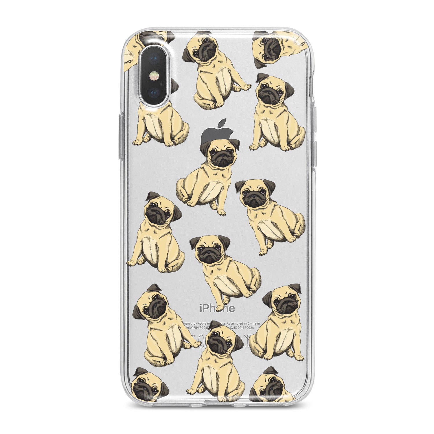 Lex Altern Puppy Pug Phone Case for your iPhone & Android phone.