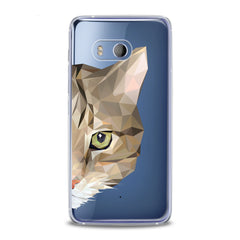 Lex Altern TPU Silicone HTC Case Graphical Cat