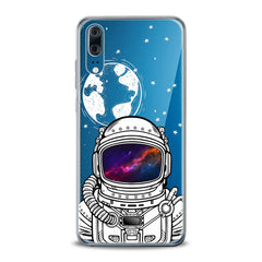 Lex Altern TPU Silicone Huawei Honor Case Galaxy Astronaut