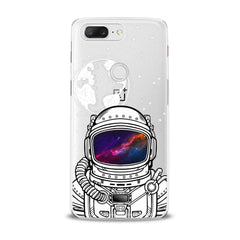 Lex Altern TPU Silicone OnePlus Case Galaxy Astronaut