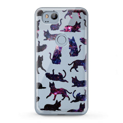 Lex Altern TPU Silicone Google Pixel Case Galaxy Cats