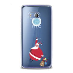 Lex Altern TPU Silicone HTC Case Funny Santa Claus