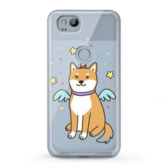 Lex Altern TPU Silicone Google Pixel Case Cute Shiba Inu Dog