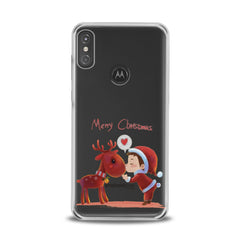 Lex Altern TPU Silicone Motorola Case Christmas Deer