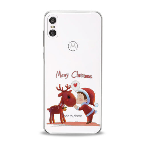 Lex Altern Christmas Deer Motorola Case
