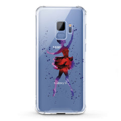 Lex Altern TPU Silicone Samsung Galaxy Case Watercolor Ballerina