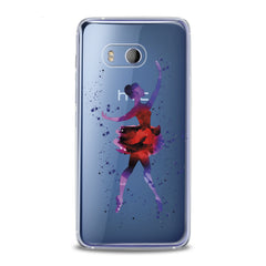 Lex Altern TPU Silicone HTC Case Watercolor Ballerina