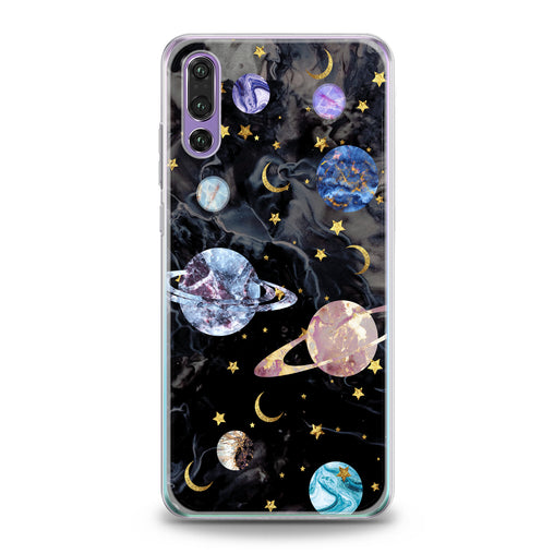 Lex Altern Marble Space Huawei Honor Case